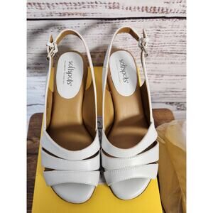 Softspots Slingback Sandals size 7 WIDE EURO 38 NIB